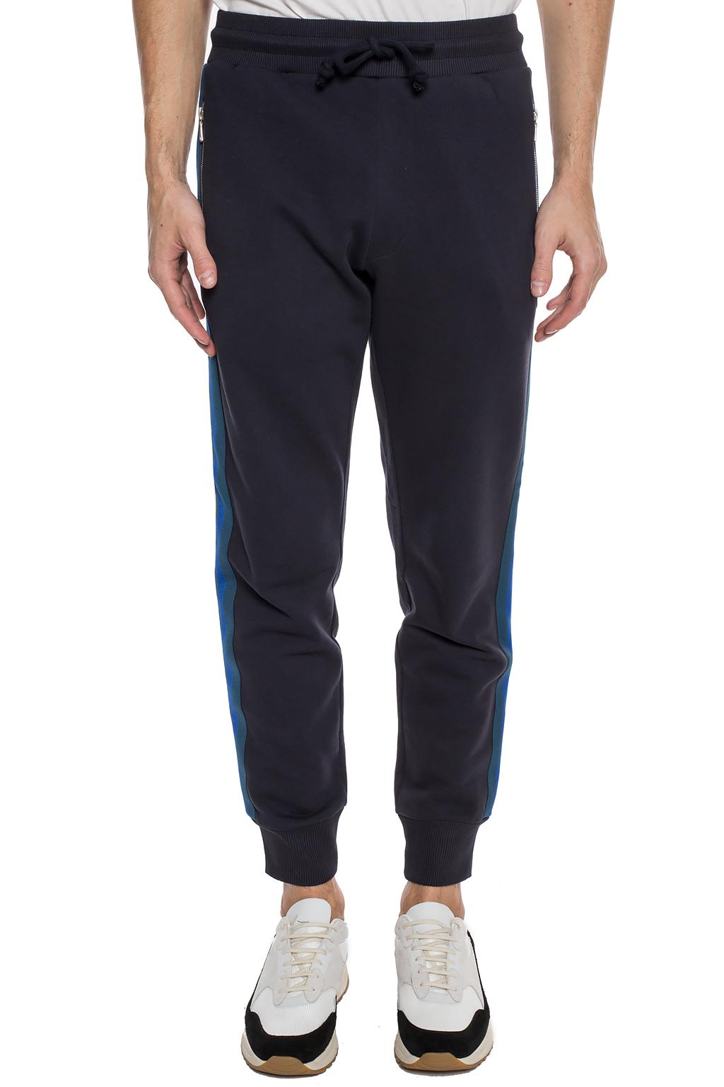 Navy blue Side stripe sweatpants Dries Van Noten - Vitkac Canada